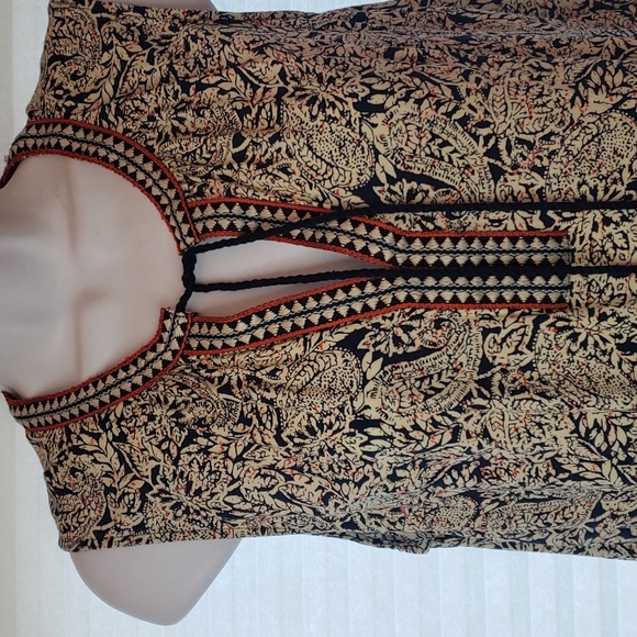 Daniel Rainn Sleeveless Tassel Tie Top Size M - Picture 2 of 13